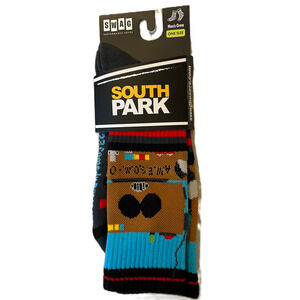 SouthPark Socks Arch Support Reinforced Heel Toe Soft Breathable Cushioned NEW